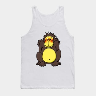 funny chimp cartoon Tank Top